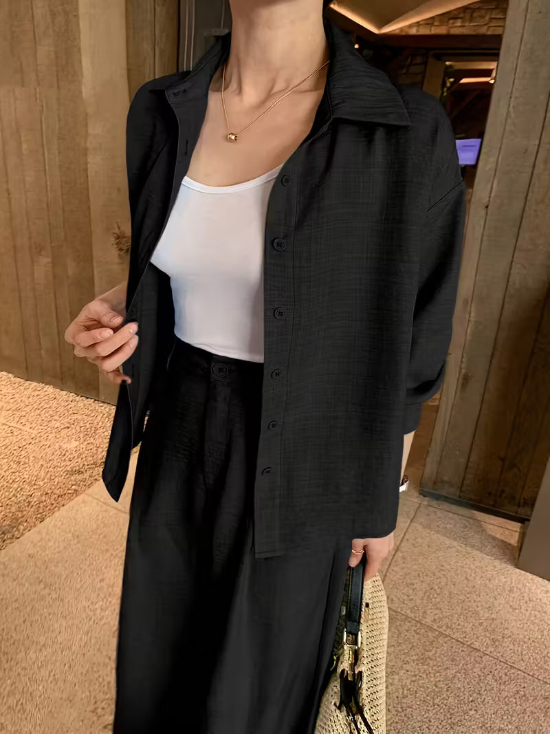 Velluto™ | Set 2x1 – Elegancia Natural con Corte Relajado y Tejido Premium